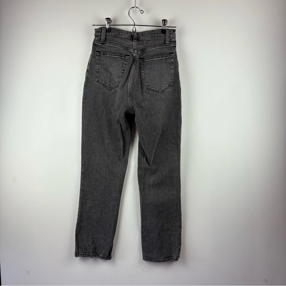 Abercrombie & Fitch Curve High Rise Vintage Ankle Straight Jeans Denim Sz 24 00 - Picture 5 of 5